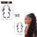 Bangs Tattoo Sticker Set - Waterproof Fake Fringe Hair Edge Stickers for Women & Girls - Natural Fashion Look - 10 Styles - Novelty Wig Beauty DIY - Includes 10 Sheets of Temporary Tattoos - Buy Online on GoSupps.com