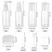 Auxsooul 9-Piece Leak-Proof Travel Bottles Set | Refillable 50ml Containers for Cosmetics | Transparent & Airline Approved - Buy Online on GoSupps.com