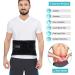 Adjustable Lumbar Belt for Herniated Disc & Sciatica Pain Relief - Breathable Mesh Curved Aluminum Strips Dual Adjustable Closure (Black L - Buy Online on GoSupps.com