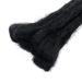 24 Inch Handmade Synthetic Dreadlock Extensions - Ombre Black to Gray - 10 Strands/Pack - Dreads Crochet Locs Hair - Buy Online on GoSupps.com