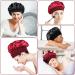 URAQT Satin Sleep Cap 2 Pack - Large Night Head Cover for Women - Soft & Comfortable Sleep Bonnet - Breathable Hair Cap for Long Curly Hair - Best for Night Sleep - Buy Online on GoSupps.com