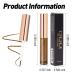DNM Liquid Glitter Eyeliner Set - 3 Colors Metallic Sparkle Dark Silver Brown Gold Red - Eye Makeup Glue for Eyes - 3Pcs - Buy Online on GoSupps.com