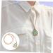 Outanaya Dainty Necklace Fluorite Pendant Necklaces Teal Decorations Green Compact Crystal Pendant Necklace Pendant Delicate - Buy Online on GoSupps.com