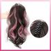 Hair Scrunchies Hair Bun Synthetic Hair Bun Wig Female Long Hair Dyed Color Ponytail Braid Sweet Cool Claw Clip Style High Ponytail Hair Bun Women Hair Bun (Color : 10 Size : 38cm) 38cm 10 - Buy Online on GoSupps.com