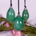 Shop Rose Quartz & Aventurine Yoni Eggs Natural Crystal Kegel Exercisers in S M L Sizes | Tighter Healthier Intimacy - Buy Online on GoSupps.com