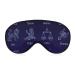 Twelve Constellations Sleep Mask Eye Cover for Sleeping Blindfold with Adjustable Strap Blocks Light Night Travel Nap for Men Women