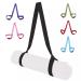 ELEVEX Yoga Mat Carry Strap, Premium Adjustable Carrier Strap Sling for Carrying Large Mats, Blankets Red