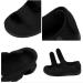 LEEWEE Men's Diabetic Shoes for Swollen Feet - Adjustable Closure, Lightweight & Non-Slip - Black, Size 34 - Buy Online on GoSupps.com