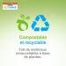 "Hefty ECOSAVE Compostable Disposable Paper Plates Dinner 10" 125 Count - Buy Online on GoSupps.com