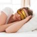 Autumn Golden Grass Night Blackout Eyeshade - Comfortable Elastic Strap for Travel Naps & Relaxation | International Shipping Available - Buy Online on GoSupps.com