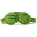 Labanca Sad Frog Pattern Sleep Mask - Cute Animal Design in Green - Buy Online on GoSupps.com