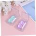 Buy Homsfou 4-Piece Mini Contact Lens Travel Case - Safe & Stylish Containers for Colored Lenses - International Shipping Available - Buy Online on GoSupps.com