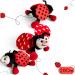  NARAMAKI Gift Ideas for Valentine's Day and Women's Day 2025 Baci Perugina 250 g + Paper Heart Box + Wooden Heart with Inscription 15 cm + Ladybird "Dolly" 20 cm (BACI PERUGINA) - Buy Online on GoSupps.com