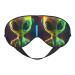 Alien Planet Print Eye Mask Adjustable Straps Blackout Eye Mask Women Men Sleeping Eye Mask Sleep Aid Masks