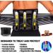NEZIH L-5XL Adjustable Double Train Lumbar Support Belt | Breathable Back Strap for Pain Relief - Buy Online on GoSupps.com