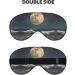 SSIMOO Moon & Sea Sleep Mask - Adjustable Breathable Eye Mask for Comfortable Sleep | International Shipping - Buy Online on GoSupps.com