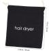 Healeved 2pcs Hair Dryer Storage Bag Mini Makeup Kit Canvas Cosmetic Bag Blow Dryer Bag Hair Bag Fabric - Buy Online on GoSupps.com