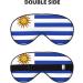 Uruguay Flag Soft Eye Mask | Comfortable Light Blocking Sleep Mask for Side Sleepers - Buy Online on GoSupps.com