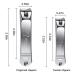BESTOPE Nail Clipper Set | Sharp Stainless Steel Fingernail & Toenail Clippers for Men & Women | Durable Nail Trimmer in Silver & Chrome - Buy Online on GoSupps.com