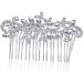 Beaupretty Hair Comb headpieces for wedding headwear for women bridal headpiece Rhinestone women headpiece Miss crystal hair Wedding Rhinestone Comb - Buy Online on GoSupps.com