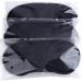 10 Pack Black Blindfold Eye Masks with Nose Pad for Sleeping & Travel - Lightweight & Soft Shade Eye Covers with Elastic Strap for Kids, Women, Men - Great for Travel, Party, Team Games (10 Pieces) - Buy Online on GoSupps.com