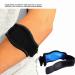 Comfortable Blue Tennis Elbow Strap - Breathable Elbow Support for Fitness Training | EVA Material for Men & Women - Buy Online on GoSupps.com