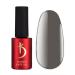 K Professional Rubber Base Gel - Base Coat Grey -7ml- Base Coat - Nail Polish - Gel Nails - Grey Colors - UV Nail Polish Ultimate Gray