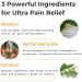 Aboniki Balm Ultra Strength - Fast-Acting Pain Relief Soothes Aches Deep Heat & Cooling Sensation - 2 Glass Jar - Buy Online on GoSupps.com