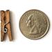 LWR CRAFTS Wooden Mini Clothespins 100 Pack - Jacobean Finish - 1/2.5cm - Eco-Friendly Craft Clips - Buy Online on GoSupps.com