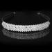 Buy Minkissy Silver Bridal Diademe - Rhinestone Hair Jewelry for Weddings & Medieval Style Crowns - Buy Online on GoSupps.com