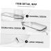 KOMBIUDA 4pcs Laundry Storage Box Bucket for Soap Tide Laundry Liquid Lotion Plastic Transparent - Buy Online on GoSupps.com