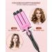 Professional Hair Curler with Curling Cone - 25mm Ceramic Curling Iron for Perfect Curls and Wavy Hair - 3 Head Curler Quick - Buy Online on GoSupps.com