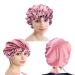 Adjustable Extra Large Satin Night Cap for Long/Curly Hair | Double-Layer Soft Breathable Bonnet for Women, Ladies, and Girls - Buy Online on GoSupps.com