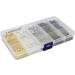 LolliBeads 1900Pcs Jewelry Making Kit: 5 Colors, 150 Lobster Claw Clasps, 1250 Jump Rings, 500 Fold Over Cord Ends - MixColor Findings- JumboKits - Buy Online on GoSupps.com