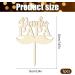 Thank You Dad Wooden Cake Topper | Unique Father's Day Gift Ideas | Personalized Dad Gifts - Buy Online on GoSupps.com