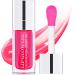 Yasovigi Hydrating Lip Oil Plumping Lip Tint Moisturizing Lip Gloss  Transparent Lip Balm Care Stick Nourishing Repairing Non-sticky  Moisture&Lighten Lip Lines (Cherry)