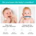 Buy Baby Bite Tube & Soft Food Silicone Toy for Toddlers | Sensory Exploration & Teething Relief - 0-6 Months (Blue & Pink) | International Shipping - Buy Online on GoSupps.com