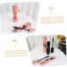 Beavorty 4pcs Eyelash Brush Empty Tube Empty Mascara Bottle Clear Extension Rod to Rotate Take Plastic Rose Gold 11.5x1.8cm - Buy Online on GoSupps.com