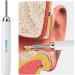 Ear Wax Removal Tool Kit with 6 LED Light Lens - 360 Wide Angle for Ear, Nose, and Oral Cleaning (White) - Buy Online on GoSupps.com