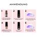 Sincero Salon Rubber Base Gel Glitter Cloud Pink | UV Nail Polish & Protection for Damaged Nails - Gel Nail Polish for Manicure - Buy Online on GoSupps.com