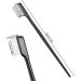 Rumyve 2Pcs Brow Groomers & Lash Combs - Eyebrow Brush and Eyelash Separator Makeup Tool (Black) - Buy Online on GoSupps.com