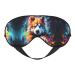 Dog Animal Pet Paw Print Unisex Sleep Eye Mask Soft Comfort Eye Shade Cover for Travel/Yoga/Shift Work