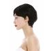 WIG ME UP DP-HH-1 Human Hair Wig for Women & Men - Short Pixie Wavy Black Style - International Shipping Available - Buy Online on GoSupps.com
