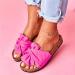 Buy Women's Summer Beach Sandals - Flat Bohemian Slippers & Non-Slip Flip-Flops in Pink | Perfect for Vacation & Outdoor - Buy Online on GoSupps.com