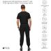 FIGS Tansen Slim Fit Men's Scrub Pants | 5-Pocket Design | 4-Way Stretch | Anti-Wrinkle | Regular Large Black - Buy Online on GoSupps.com