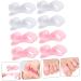 Hemoton 4 Pairs Double Hole Toe Splitter Thumb Splints - Nail Art Tools for Big Toe Hammertoe, Straightener, Separator, Spacers, Bunion Correctors - Aldult Orthotics Protector - Buy Online on GoSupps.com