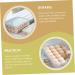 UKCOCO 2pcs Storage Box Plastic Pallet Plastic Tray Clear Egg Refrigerator Egg Holder Devil Crisper Travel Blue 30.2X21.5X4.2CM - Buy Online on GoSupps.com