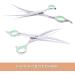 LovinPet Professional Dog & Cat Grooming Scissors | Stainless Steel Round Tip Shears for Cats & Dogs | Curved Pet Grooming Tools - Buy Online on GoSupps.com