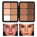 12 Color Concealer & Blush Palette - Full Coverage Makeup for Dark Circles & Highlighting | Facial Cosmetics - Buy Online on GoSupps.com