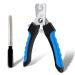 Dog Nail Clippers Dog Nail Clippers and Trimmer with Safety Guard to Avoid Over Cutting Professional Pet Nail Clippers with Nail File for Small Medium Large Breeds